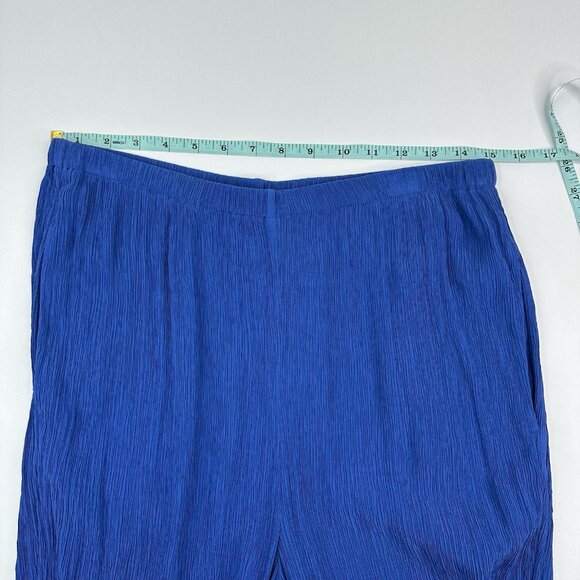 Everlane Women’s Deep Blue Naia Ripple Tapered Minimalist‎ Pant M/W30/L26 - Picture 7 of 10